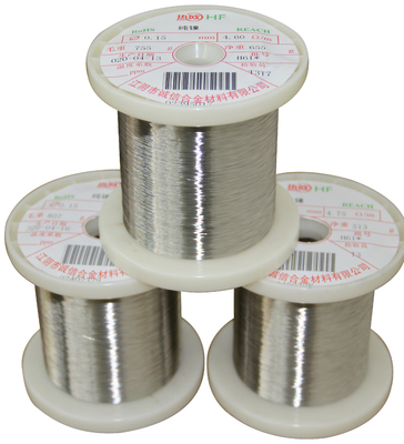 Nickel201/N 02201/2.4061 Fil de nickel pur destiné au traitement chimique et aux applications marines
