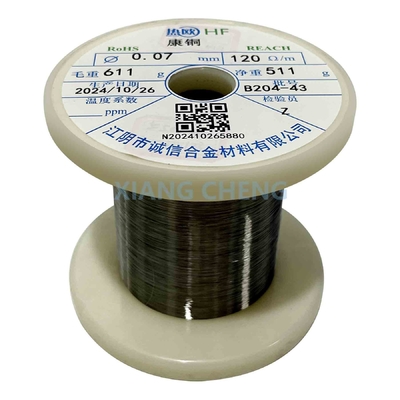6J40/6J40X/6J40P/6J40D de type constantan de précision de résistance du fil bon allongement pour une performance supérieure