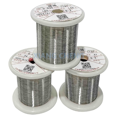 Fil de nickel-chrome Cr25Ni20 avec une excellente résistance à l'oxydation et une résistance à la rampe pour l'industrie