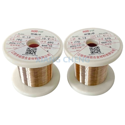 CuNi10 NC015 2.0811 C70700 Fil en alliage de cuivre et de nickel pour échangeurs de chaleur et systèmes électriques