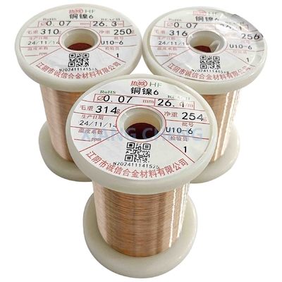 Tire thermocouple de type T précis et stable à jambe positive pour la recherche scientifique et résistant à l'humidité